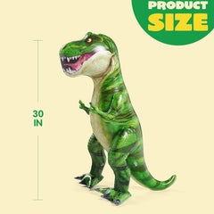 30" T-Rex Inflatable Dinosaur Toy, Party Decorations, Birthday Gifts for Kids & Adults