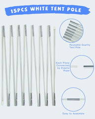 Balloon Arch Stand Kit, 10FT Wide & 7.5FT High Adjustable Balloon Arch Frame, Ideal for Party Decorations, Not Include Balloons