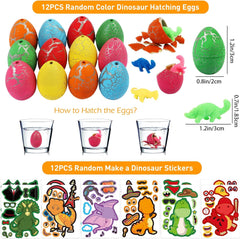 230PCS Dinosaur Party Favors - Dinosaur Birthday Party Supplies & Goodie Bags for Kids Birthday, Dino Themed Party Decorations Gifts Fillers Stuffers Toys