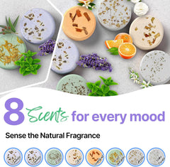 Shower Steamers Aromatherapy 8 Pack Gifts for Women Father Day Gift Dad Men, Birthday Gifts for Her Stress Relief Home Spa, Lavender Natural Essential Oil Self Care Relaxation Shower Bombs Teen