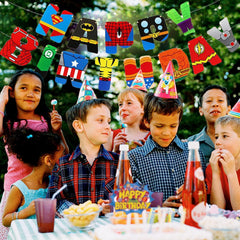 Avengers Birthday Decoration,Superhero Birthday Party Supplies,Marvel Birthday Banner,Superhero Balloons,Spiderman Toppers Cake Toppers,6 Pcs Avengers Large Foil Balloons for Kid'S Boy Girls