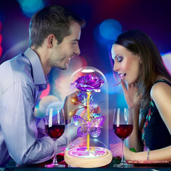 Mothers Day Rose Gifts for Mom Flowers Rose Gifts for Women,Birthday Gifts for Women,Purple Butterfly Flowers for Mom Mother Day Flower Gifts from Daughter Son,Gift for Sister,Her,Grandma,Wife